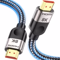 Câble HDMI 2.1 - GENERIC - 5m - 8K 60Hz - 4K 120Hz - 48 Gbps Ultra Haute Vitesse