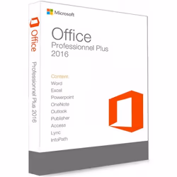 Microsoft Office 2016 Professionnel Plus (Professional Plus) - Clé licence à télécharger