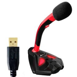 KLIM Voice Noir, Rouge Microphone de table