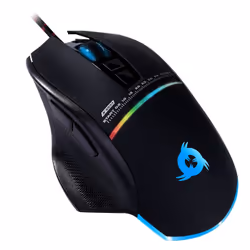 KLIM Skill, Droitier, Optique, USB Type-A, 4000 DPI, 2 ms, Noir