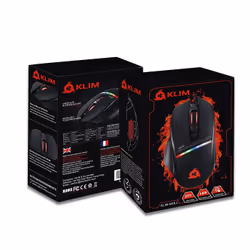 KLIM Skill souris Droitier USB Type-A Optique 4000 DPI - Vue supplémentaire 4