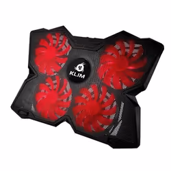 KLIM Wind, 48,3 cm (19"), 4 pièce(s), 1400 tr/min, Noir, Rouge, USB