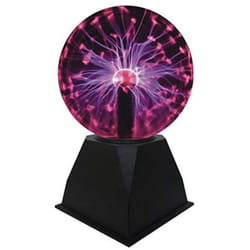 Lumière de Boule de Plasma, Lampe de Sphère d'ion de Boule Sensible Sensible au Toucher de 5 pouces Lumières de Nuit de Nouveauté de Lumière Rouge
