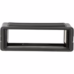 SKB Roto-Molded 3U Shallow Rack Noir