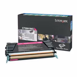 Lexmark C736H1MG, 10000 pages, Magenta, 1 pièce(s)