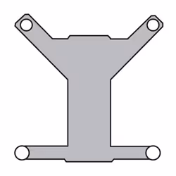 ScreenBeam SB960MOUNT, 181,437 g, 96,5 mm, 96,5 mm, 15,2 mm, 1 pièce(s), 96,5 mm