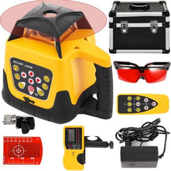 Niveau laser rotatif 360° - VEVOR - 500 m - Imperméable à leau