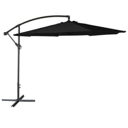 Happy Garden PAR541N parasol de terrasse Rond Noir