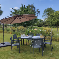 Happy Garden PAR541T parasol de terrasse Rond