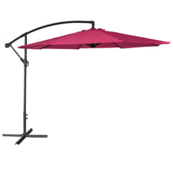 Happy Garden PAR541F parasol de terrasse Rond Fuchsia