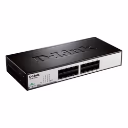 D-Link DES-1016D Non-géré Fast Ethernet (10/100) Noir