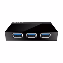 D-Link DUB-1340, Noir, USB, 5 V, 4 A, Windows XP, Vista, 7 Mac OS X +, 60 g
