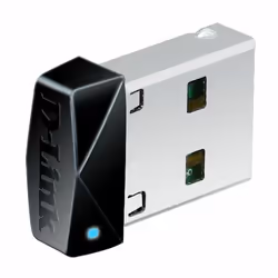 D-Link DWA-121, Sans fil, USB, WLAN, Wi-Fi 4 (802.11n), 150 Mbit/s, Noir