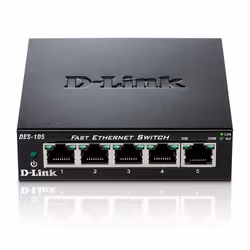 D-Link DES-105, Non-géré, L2, Full duplex