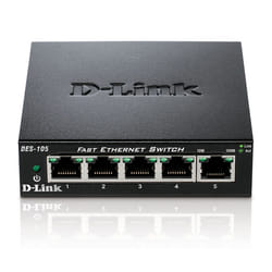 D-Link DES-105 Non-géré L2 Noir