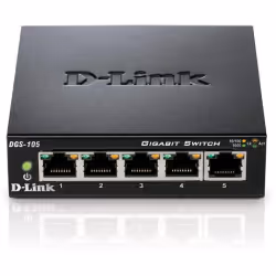 D-Link DGS-105, Non-géré, Full duplex