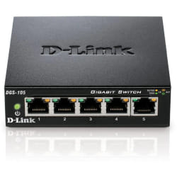D-Link DGS-105 Non-géré Noir