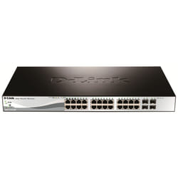 D-Link DGS-1210-28P commutateur réseau Géré L2 Connexion Ethernet, supportant l'alimentation via ce port (PoE) 1U