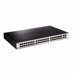 D-Link DGS-1210-52 commutateur réseau Géré L2 Gigabit Ethernet (10/100/1000) 1U Noir