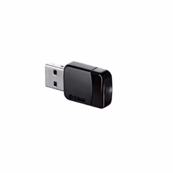 D-Link DWA-171, Sans fil, USB, WLAN, Wi-Fi 5 (802.11ac), 433 Mbit/s, Noir