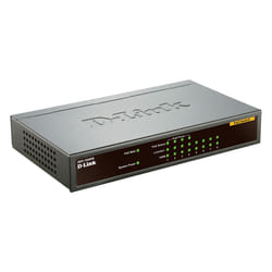D-Link DES-1008PA commutateur réseau Non-géré Fast Ethernet (10/100) Connexion Ethernet, supportant l'alimentation via ce port (PoE) Noir