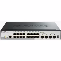D-Link DGS-1510-20, Géré, L3, Gigabit Ethernet (10/100/1000), Full duplex, Grille de montage