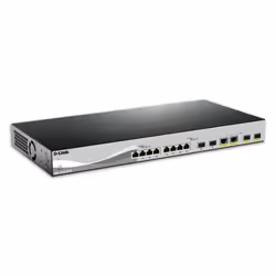 D-Link DXS-1210-12TC, Géré, L2, 10G Ethernet (100/1000/10000), Grille de montage, 1U