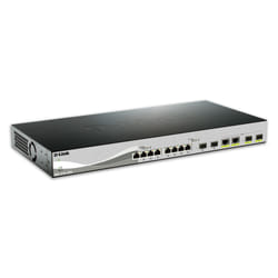 D-Link DXS-1210-12TC commutateur réseau Géré L2 10G Ethernet (100/1000/10000) 1U Noir, Argent