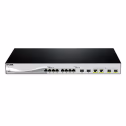 D-Link DXS-1210-12SC commutateur réseau Géré L2 1U Noir, Argent