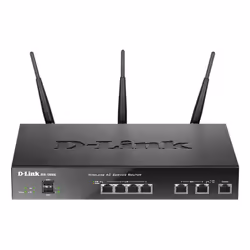 D-Link DSR-1000AC routeur sans fil Gigabit Ethernet Bi-bande (2,4 GHz / 5 GHz) Noir