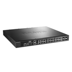 D-Link DXS-3400-24TC commutateur réseau Géré L3 Gigabit Ethernet (10/100/1000) 1U Noir