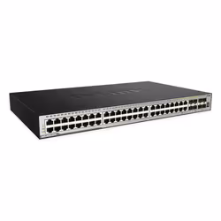 D-Link DGS-3630-52TC, Géré, L3, Gigabit Ethernet (10/100/1000), Full duplex, Grille de montage, 1U