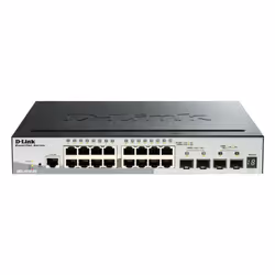 D-Link DGS-1510, Géré, L3, Gigabit Ethernet (10/100/1000), Full duplex, Connexion Ethernet, supportant l'alimentation via ce  ...