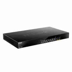 D-Link DMS-1100-10TP, Géré, L2, 2.5G Ethernet (100/1000/2500), Connexion Ethernet, supportant l'alimentation via ce port (PoE ...