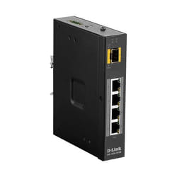 D-Link DIS‑100G‑5PSW Non-géré L2 Gigabit Ethernet (10/100/1000) Connexion Ethernet, supportant l'alimentation via ce port (PoE) Noir