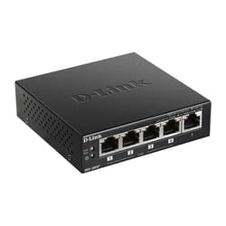 D-Link DGS-1005P/E commutateur réseau Non-géré Gigabit Ethernet (10/100/1000) Connexion Ethernet, supportant l'alimentation via ce port (PoE) Noir
