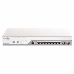 D-Link DBS-2000-10MP, Géré, L2, Gigabit Ethernet (10/100/1000), Connexion Ethernet, supportant l'alimentation via ce port (Po ...