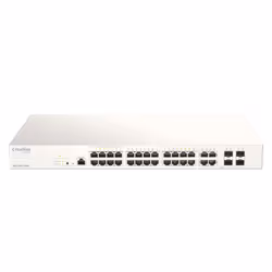D-Link DBS-2000-28MP, Géré, L2, Gigabit Ethernet (10/100/1000), Grille de montage
