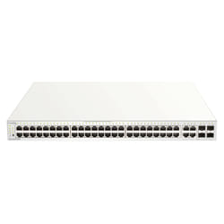 D-Link DBS-2000-52MP commutateur réseau Géré L2 Gigabit Ethernet (10/100/1000) Connexion Ethernet, supportant l'alimentation via ce port (PoE) Gris