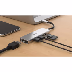 D-Link DUB-M530 station d'accueil Avec fil USB 3.2 Gen 1 (3.1 Gen 1) Type-C Aluminium, Noir - Vue supplémentaire 4