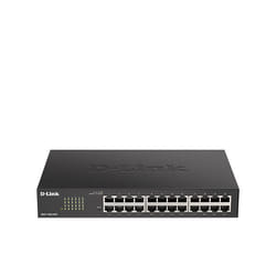 D-Link DGS-1100-24V2 commutateur réseau Géré L2 Gigabit Ethernet (10/100/1000) 1U Noir