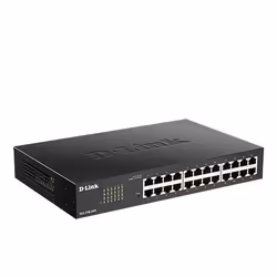 D-Link DGS-1100-24V2 commutateur réseau Géré L2 Gigabit Ethernet (10/100/1000) 1U Noir