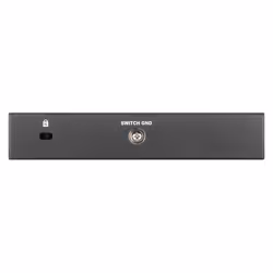 D-Link DGS-1100-05PDV2 commutateur réseau Géré Gigabit Ethernet (10/100/1000) Connexion Ethernet, supportant l'alimentation via ce port (PoE) Noir