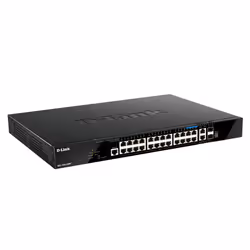 D-Link DGS-1520-28MP, Géré, L3, Gigabit Ethernet (10/100/1000), Connexion Ethernet, supportant l'alimentation via ce port (Po ...