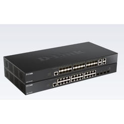 D-Link DXS-1210-28S commutateur réseau Géré L2/L3 10G Ethernet (100/1000/10000) 1U Noir