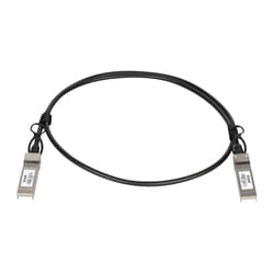 D-Link DEM-CB100S28 câble de fibre optique 1 m SFP28 Noir, Argent