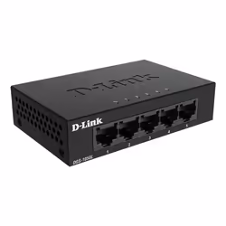 D-Link DGS-105GL/E commutateur réseau Non-géré Gigabit Ethernet (10/100/1000) Noir