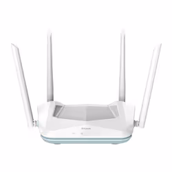 D-Link R15 Routeur EAGLE PRO AI AX1500, Wi-Fi 6 (802.11ax), Bi-bande (2,4 GHz / 5 GHz), Ethernet/LAN, Blanc, Routeur