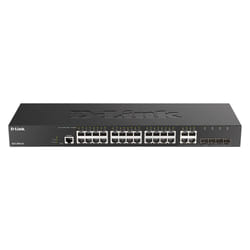 D-Link DGS-2000-28 commutateur réseau Géré L2/L3 Gigabit Ethernet (10/100/1000) 1U Noir