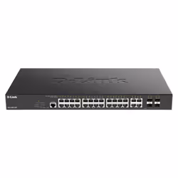 D-Link DGS-2000-28P, Géré, L2/L3, Gigabit Ethernet (10/100/1000), Connexion Ethernet, supportant l'alimentation via ce port ( ...